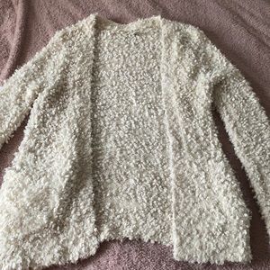 Sherpa cozy cardigan with pockets